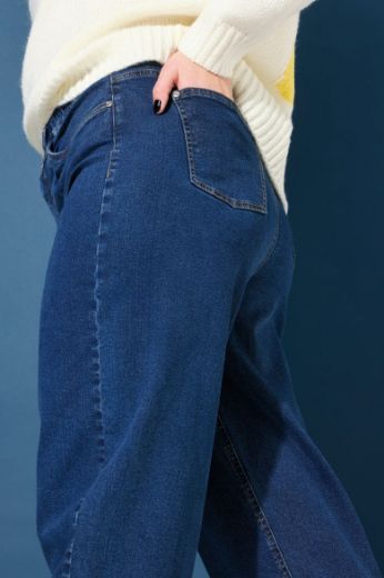 Moda za polnejše Traperice visokog struka širokih nogavica plus velikost, xxl, Ulla Popken in Johann Popken (JP1880)