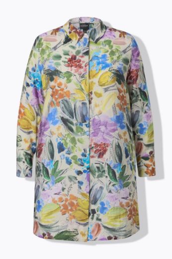 Moda za polnejše Bluza dugih rukava dužeg kroja plus velikost, xxl, Ulla Popken in Johann Popken (JP1880)