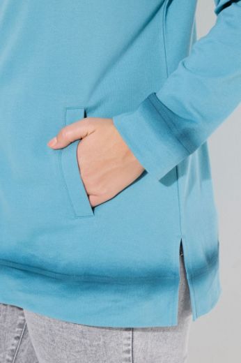 Moda za polnejše Majica dugih rukava s patentnim zatvaračem i kapuljačom plus velikost, xxl, Ulla Popken in Johann Popken (JP1880)