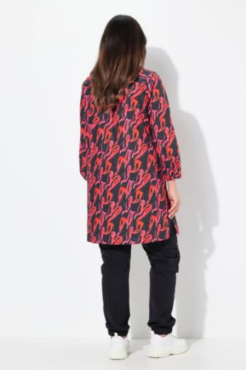 Moda za polnejše Bluza dugih rukava dužeg kroja plus velikost, xxl, Ulla Popken in Johann Popken (JP1880)