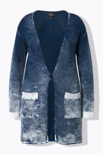 Moda za polnejše Kardigan pleteni na kopčanje plus velikost, xxl, Ulla Popken in Johann Popken (JP1880)