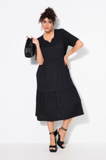 Moda za polnejše Haljina midi A kroja plus velikost, xxl, Ulla Popken in Johann Popken (JP1880)