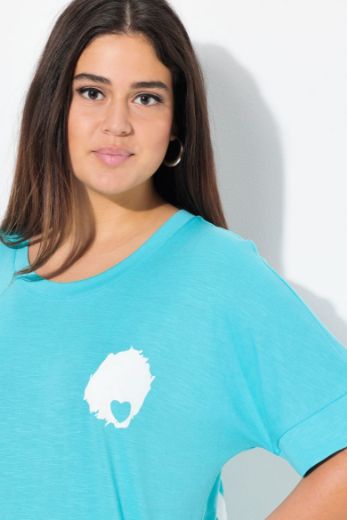 Moda za polnejše Majica kratkih rukava dužeg kroja plus velikost, xxl, Ulla Popken in Johann Popken (JP1880)