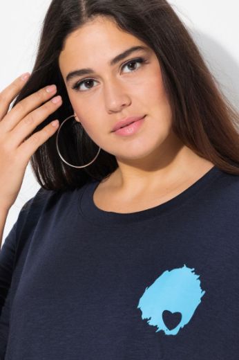 Moda za polnejše Majica kratkih rukava dužeg kroja plus velikost, xxl, Ulla Popken in Johann Popken (JP1880)