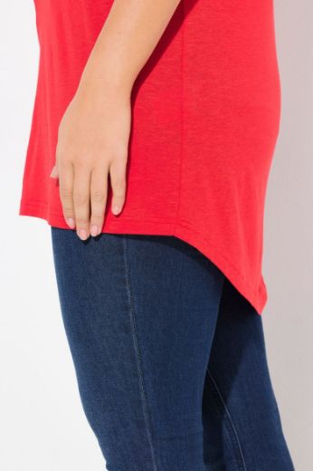Moda za polnejše Majica kratkih rukava dužeg kroja plus velikost, xxl, Ulla Popken in Johann Popken (JP1880)