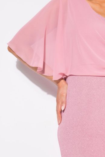 Moda za polnejše Haljina maxi sa svjetlucavim efektom plus velikost, xxl, Ulla Popken in Johann Popken (JP1880)