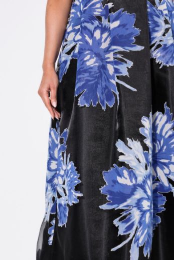Moda za polnejše Haljina maxi V ovratnika plus velikost, xxl, Ulla Popken in Johann Popken (JP1880)
