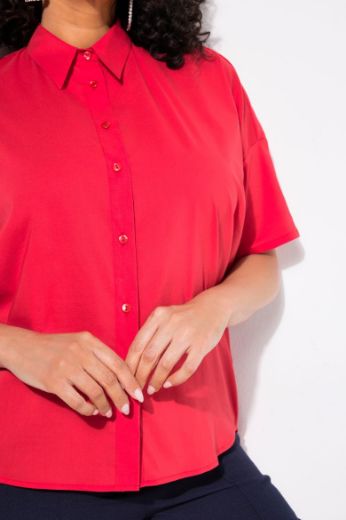 Moda za polnejše Bluza kratkih rukava plus velikost, xxl, Ulla Popken in Johann Popken (JP1880)
