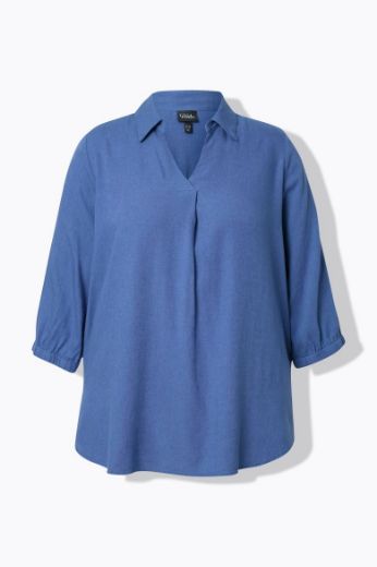 Moda za polnejše Tunika 3/4 rukava A kroja plus velikost, xxl, Ulla Popken in Johann Popken (JP1880)