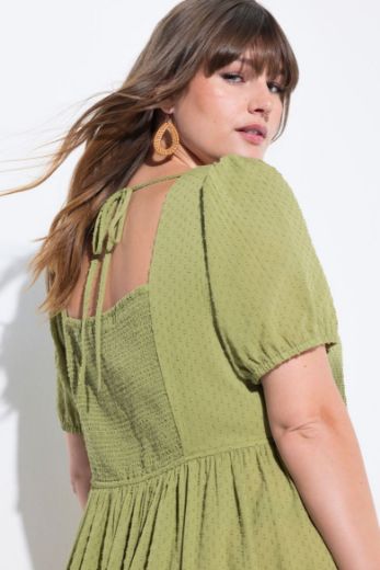 Moda za polnejše Haljina maxi kratkih rukava plus velikost, xxl, Ulla Popken in Johann Popken (JP1880)