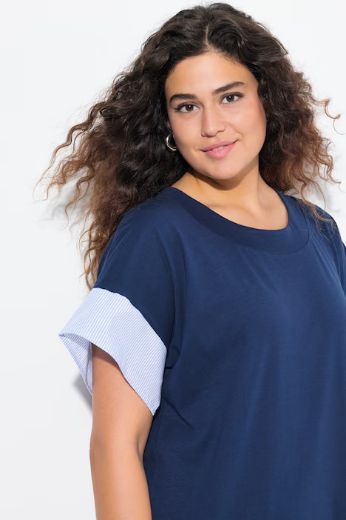 Moda za polnejše Majica kratkih rukava okruglog ovratnika plus velikost, xxl, Ulla Popken in Johann Popken (JP1880)