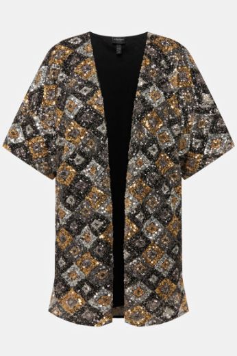 Moda za polnejše Bluza otvorenog kroja plus velikost, xxl, Ulla Popken in Johann Popken (JP1880)