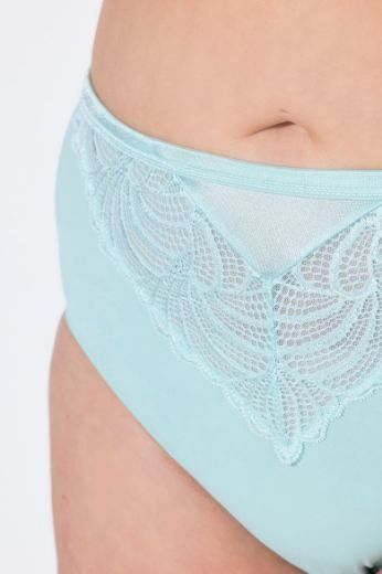 Moda za polnejše Gaćice od mikrofibre s dodatkom ukrasne čipke plus velikost, xxl, Ulla Popken in Johann Popken (JP1880)