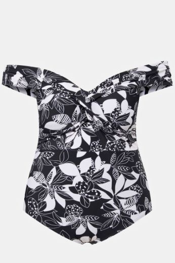 Moda za polnejše Kupaći kostim jednodijelni mekih košarica plus velikost, xxl, Ulla Popken in Johann Popken (JP1880)
