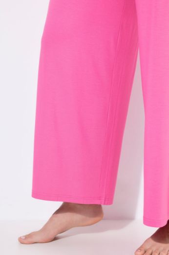 Moda za polnejše Hlače Marlene širok kroj črne 50+ plus velikost, xxl, Ulla Popken in Johann Popken (JP1880)