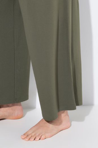 Moda za polnejše Hlače Marlene širok kroj črne 50+ plus velikost, xxl, Ulla Popken in Johann Popken (JP1880)