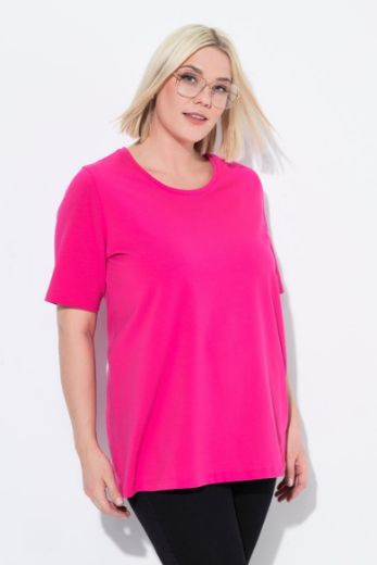 Moda za polnejše Majica A kroj V ovratnik plus velikost, xxl, Ulla Popken in Johann Popken (JP1880)