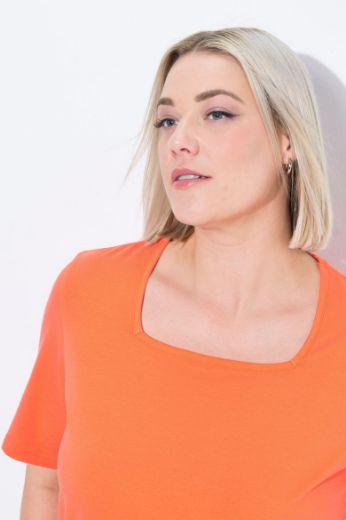 Moda za polnejše Majica kratkih rukava A kroja plus velikost, xxl, Ulla Popken in Johann Popken (JP1880)
