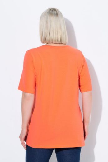 Moda za polnejše Majica kratkih rukava A kroja plus velikost, xxl, Ulla Popken in Johann Popken (JP1880)