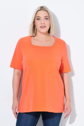 Moda za polnejše Majica kratkih rukava A kroja plus velikost, xxl, Ulla Popken in Johann Popken (JP1880)