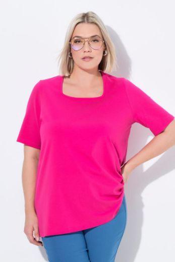 Moda za polnejše Majica kratkih rukava A kroja plus velikost, xxl, Ulla Popken in Johann Popken (JP1880)