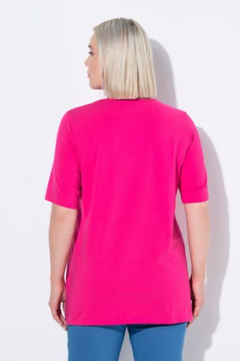 Moda za polnejše Majica kratkih rukava A kroja plus velikost, xxl, Ulla Popken in Johann Popken (JP1880)