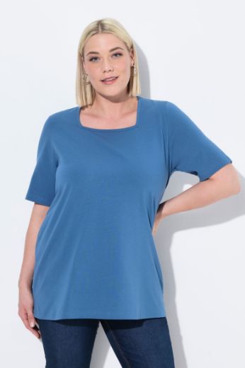 Moda za polnejše Majica kratkih rukava A kroja plus velikost, xxl, Ulla Popken in Johann Popken (JP1880)