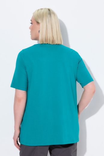 Moda za polnejše Majica kratkih rukava A kroja plus velikost, xxl, Ulla Popken in Johann Popken (JP1880)