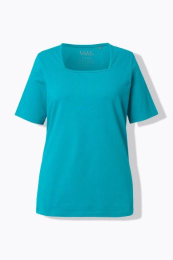 Moda za polnejše Majica kratkih rukava A kroja plus velikost, xxl, Ulla Popken in Johann Popken (JP1880)