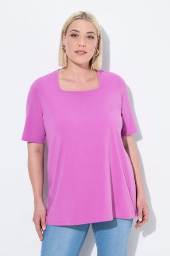 Moda za polnejše Majica kratkih rukava A kroja plus velikost, xxl, Ulla Popken in Johann Popken (JP1880)