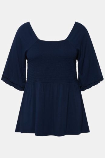 Moda za polnejše Majica kratkih rukava A kroja plus velikost, xxl, Ulla Popken in Johann Popken (JP1880)