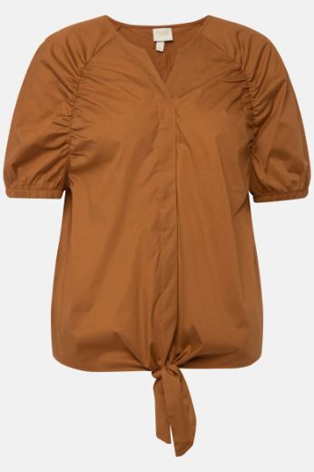 Moda za polnejše Bluza kratkih rukava na kopčanje plus velikost, xxl, Ulla Popken in Johann Popken (JP1880)