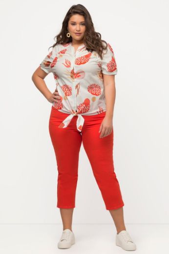 Moda za polnejše Bluza kratkih rukava plus velikost, xxl, Ulla Popken in Johann Popken (JP1880)