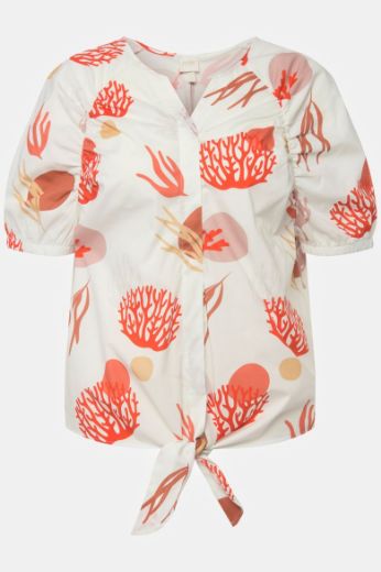 Moda za polnejše Bluza kratkih rukava plus velikost, xxl, Ulla Popken in Johann Popken (JP1880)