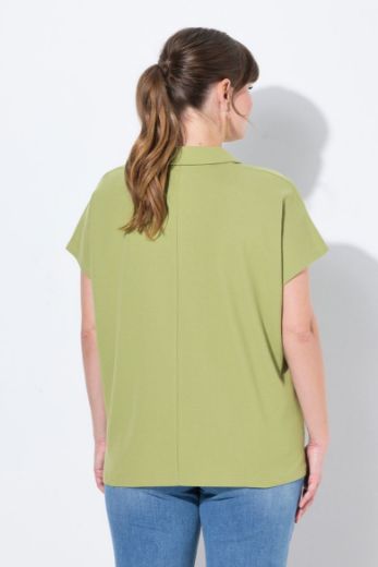 Moda za polnejše Majica Polo plus velikost, xxl, Ulla Popken in Johann Popken (JP1880)