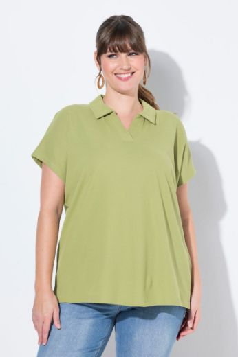 Moda za polnejše Majica Polo plus velikost, xxl, Ulla Popken in Johann Popken (JP1880)
