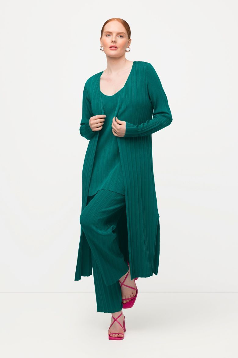Moda za polnejše Kardigan dugih rukava dužeg kroja plus velikost, xxl, Ulla Popken in Johann Popken (JP1880)