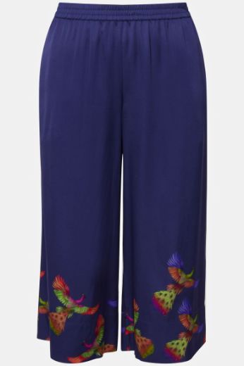 Moda za polnejše Hlače širokih 3/4 nogavica plus velikost, xxl, Ulla Popken in Johann Popken (JP1880)