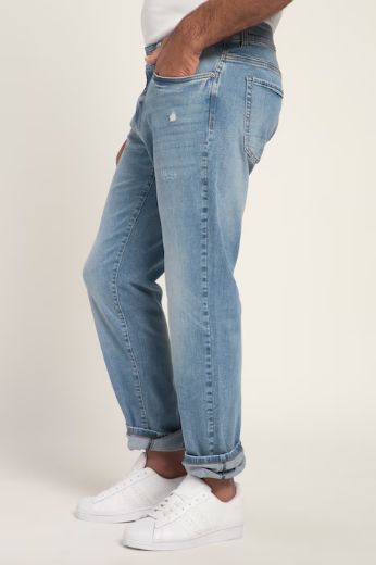 Moda za polnejše Traperice elastične plus velikost, xxl, Ulla Popken in Johann Popken (JP1880)