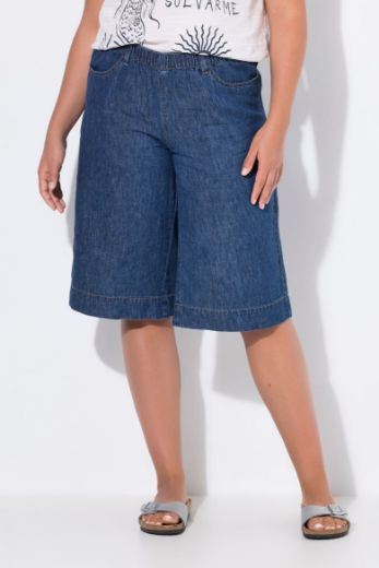 Moda za polnejše Hlače bermude od mješavine lana plus velikost, xxl, Ulla Popken in Johann Popken (JP1880)
