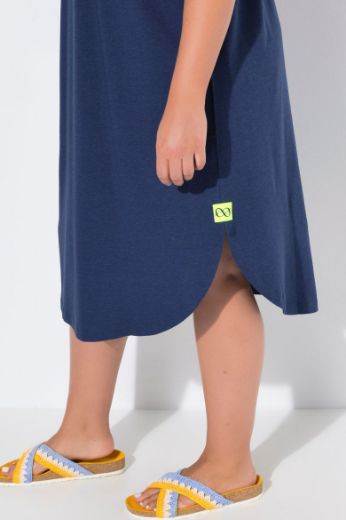 Moda za polnejše Haljina kratkih rukava V ovratnika plus velikost, xxl, Ulla Popken in Johann Popken (JP1880)