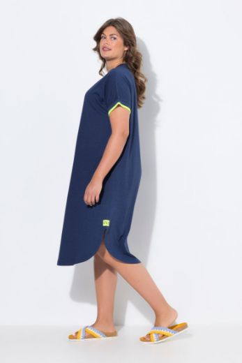 Moda za polnejše Haljina kratkih rukava V ovratnika plus velikost, xxl, Ulla Popken in Johann Popken (JP1880)