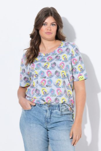Moda za polnejše Majica kratkih rukava okruglog ovratnika plus velikost, xxl, Ulla Popken in Johann Popken (JP1880)