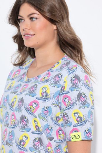 Moda za polnejše Majica kratkih rukava okruglog ovratnika plus velikost, xxl, Ulla Popken in Johann Popken (JP1880)