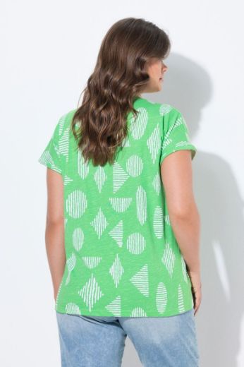 Moda za polnejše Majica kratkih rukava okruglog ovratnika plus velikost, xxl, Ulla Popken in Johann Popken (JP1880)