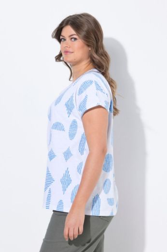 Moda za polnejše Majica kratkih rukava okruglog ovratnika plus velikost, xxl, Ulla Popken in Johann Popken (JP1880)