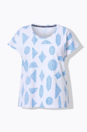 Moda za polnejše Majica kratkih rukava okruglog ovratnika plus velikost, xxl, Ulla Popken in Johann Popken (JP1880)