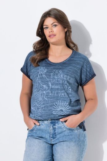 Moda za polnejše Majica kratkih rukava okruglog ovratnika plus velikost, xxl, Ulla Popken in Johann Popken (JP1880)