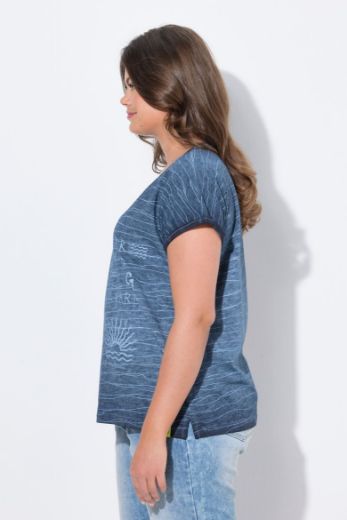 Moda za polnejše Majica kratkih rukava okruglog ovratnika plus velikost, xxl, Ulla Popken in Johann Popken (JP1880)
