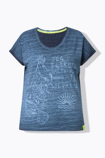 Moda za polnejše Majica kratkih rukava okruglog ovratnika plus velikost, xxl, Ulla Popken in Johann Popken (JP1880)